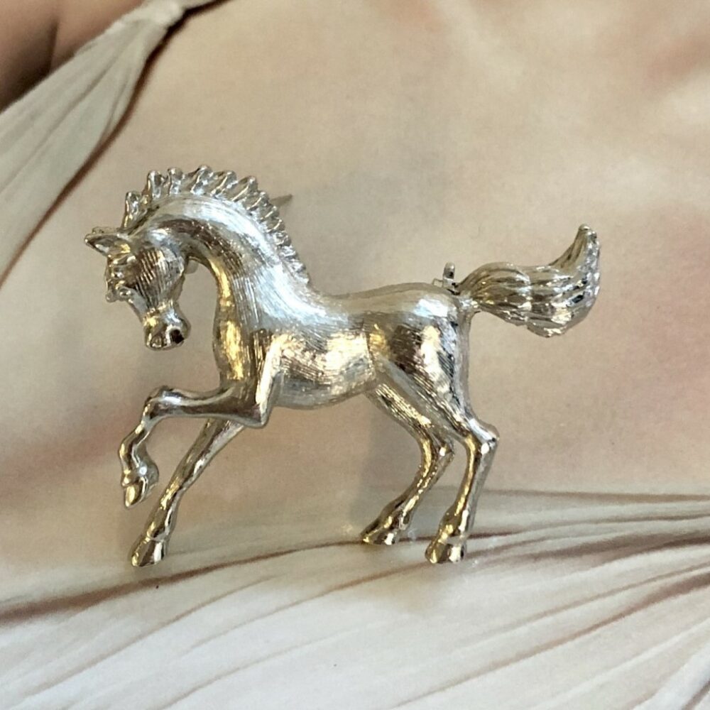 Broche Vintage Cheval A2388
