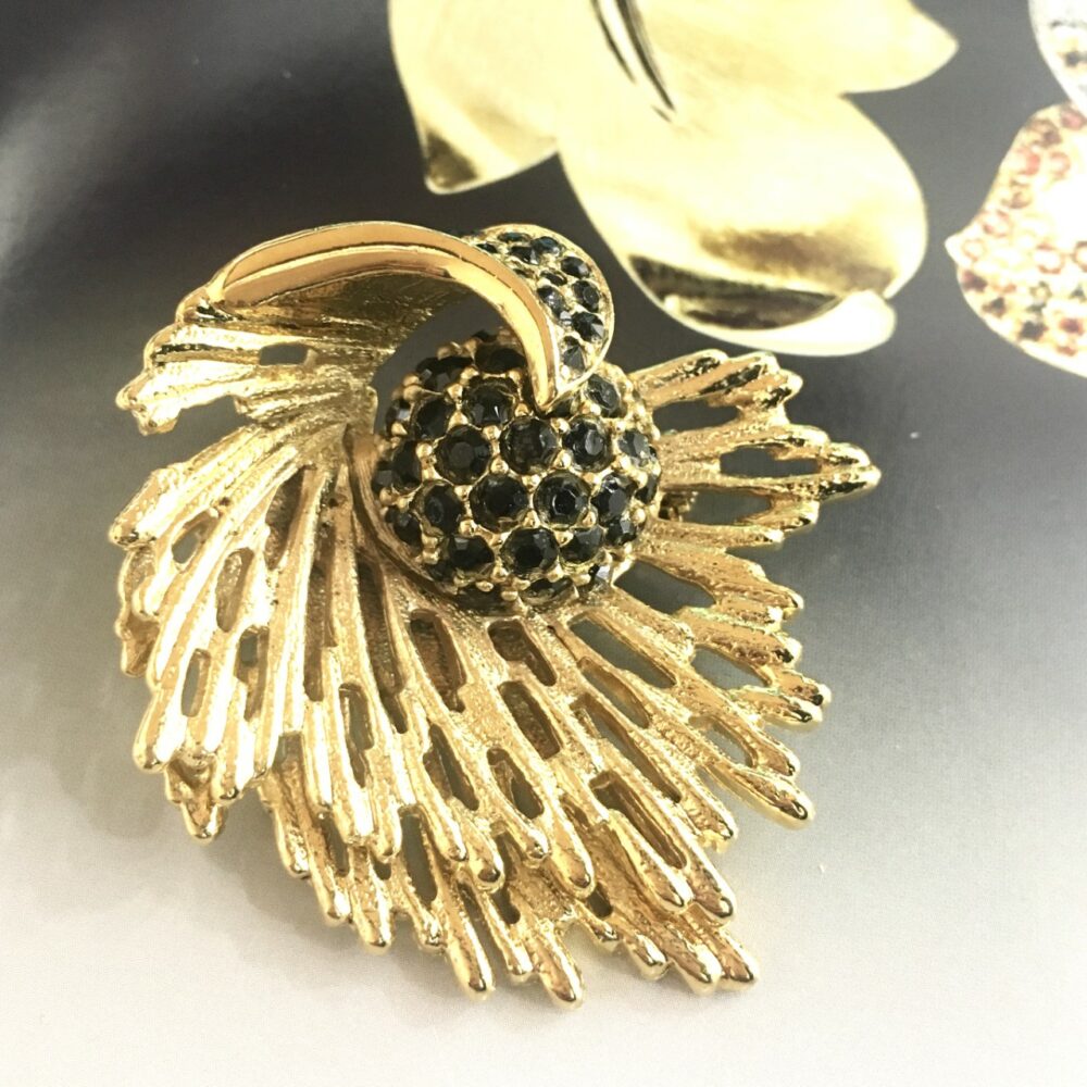 Broche Vintage Fleur A1438
