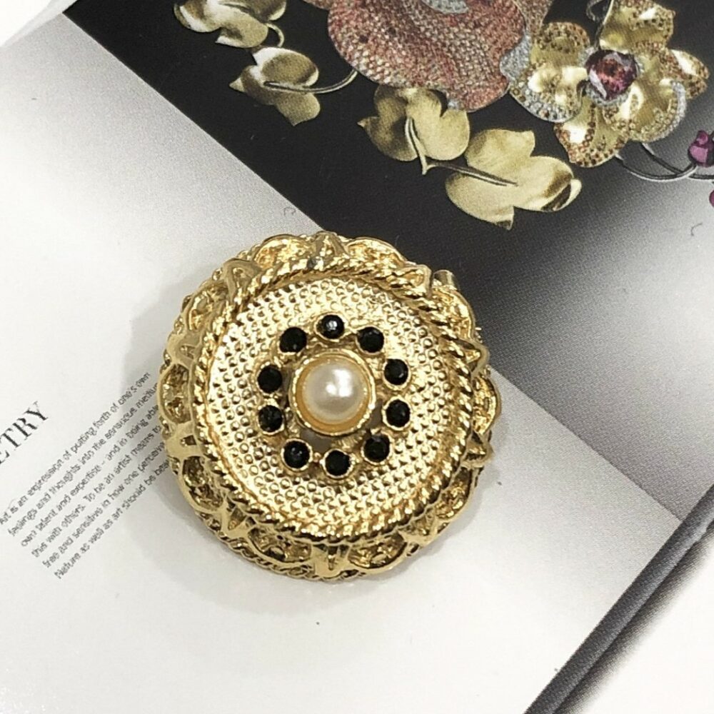 Broche Vintage Rosace A447