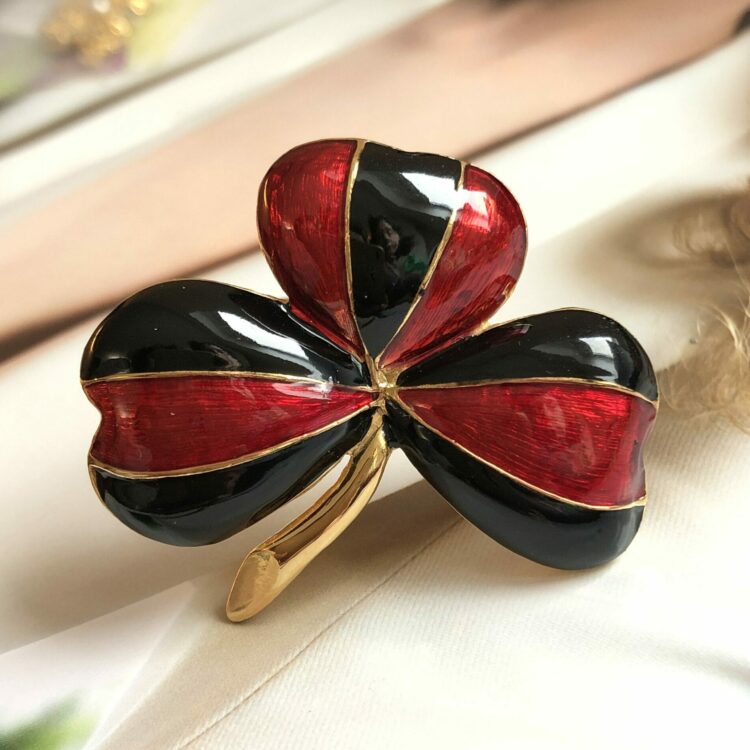Broche Vintage Feuille 21135
