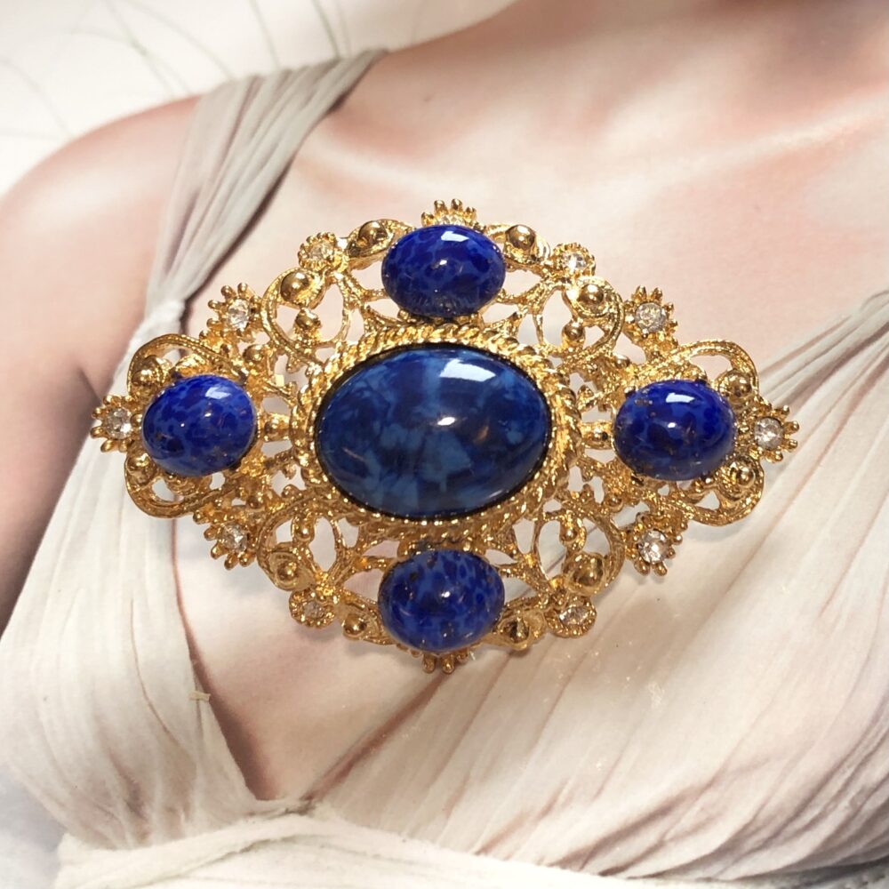 Broche Vintage Néo Classique A1282