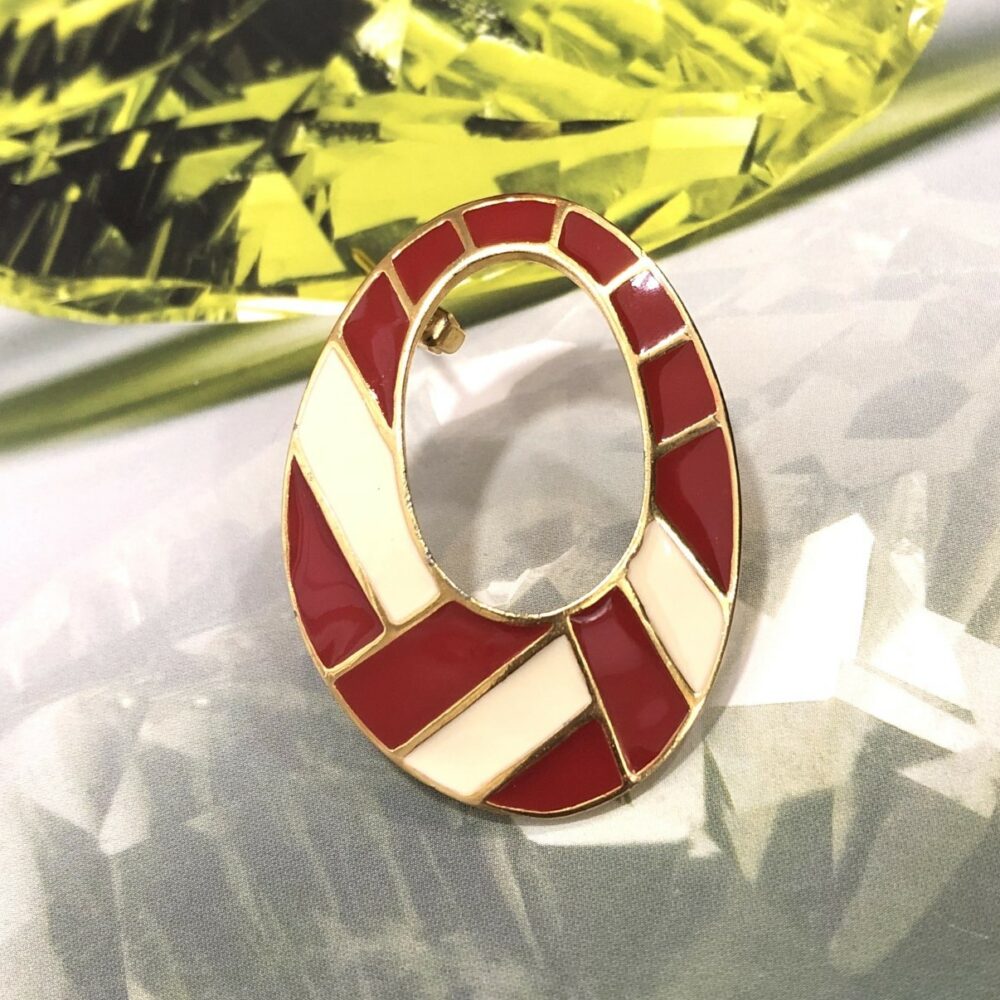 Broche Vintage SPHINX Ovale 20437