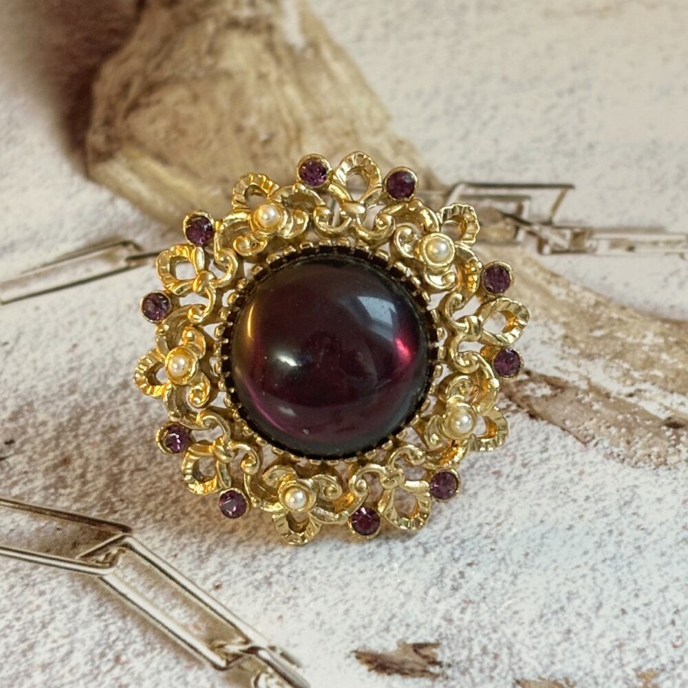 Broche Vintage SPHINX Rosace A516