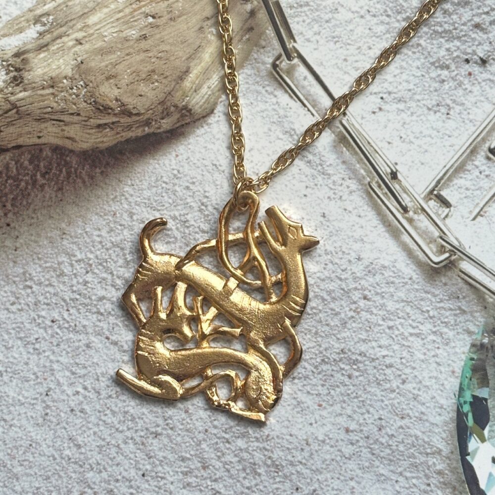 Collier Vintage Loup NK268