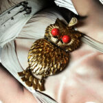 Pendentif Vintage Hibou 30999