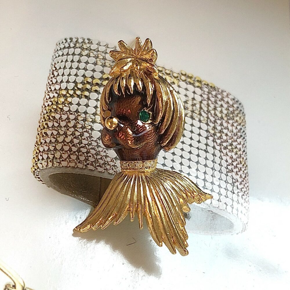 Broche Vintage Chien A887