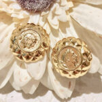 Boucles d’Oreilles Clips Vintage CAURA César E4267