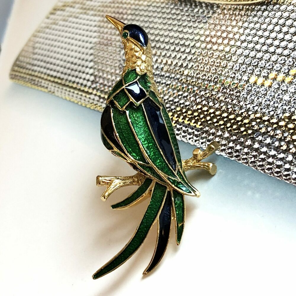 Broche Vintage Oiseau 20195