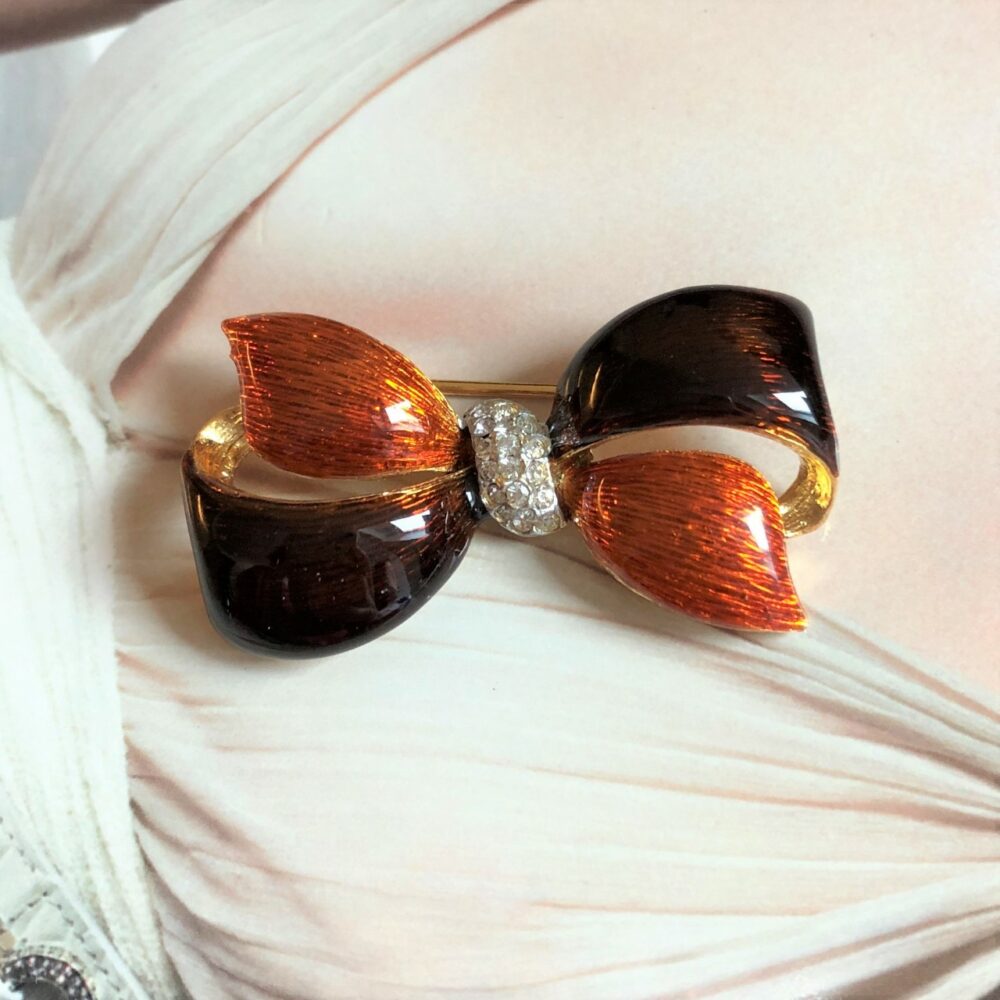 Broche Vintage Noeud A1393