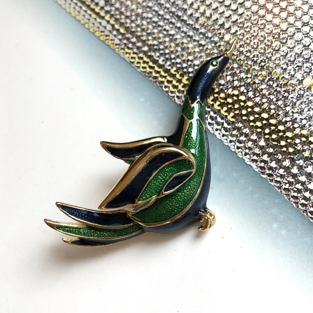 Broche Vintage Oiseau 20248