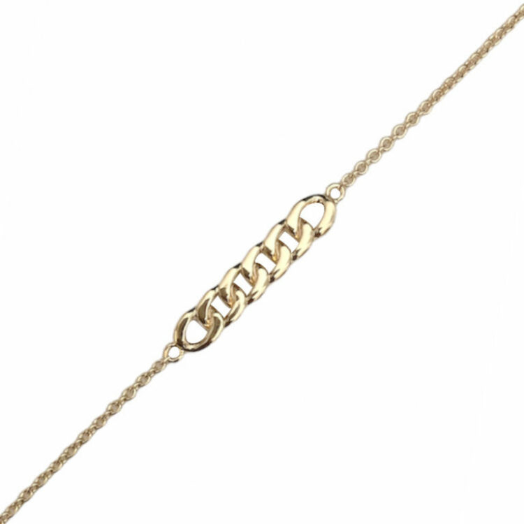 Bracelet Plaqué Or Gourmette 187497